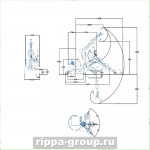 Мини-экскаватор RIPPA NDI355